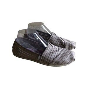 BOBS from Skechers Womens Size 8.5 Taupe Memory Foam Flat